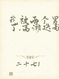 我被两个男人插了,高潮迭起