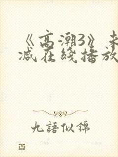 《高潮3》未删减在线播放