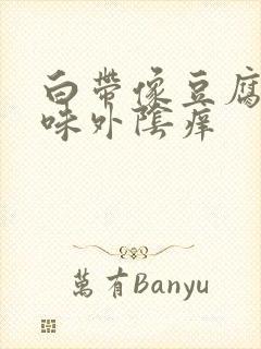 白带像豆腐渣异味外阴痒