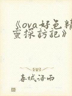 《ova好色精灵探访记》动漫封面