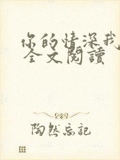 你的情深我不配 全文阅读
