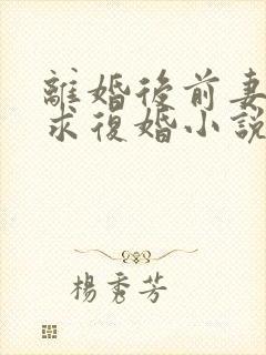 离婚后前妻哭着求复婚小说免费阅读封面