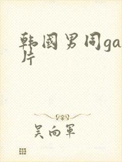 韩国男同gay片
