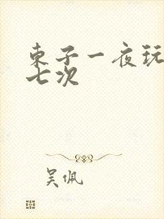 东子一夜玩白洁七次封面