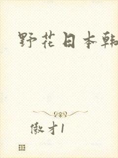 野花日本韩国3