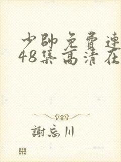 少帅免费连续剧48集高清在线观看