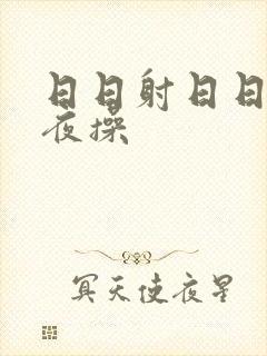 日日射日日干夜夜操封面