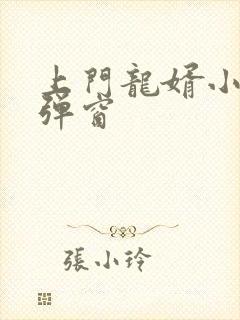 上门龙婿小说无弹窗