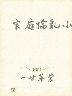 家庭伦乱小说