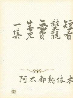 一生无双短剧全集免费观看封面