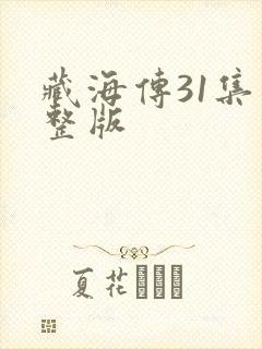 藏海传31集完整版
