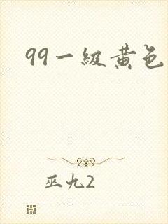 99一级黄色片