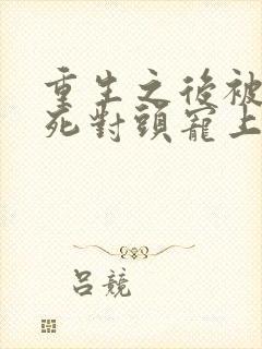 重生之后被渣男死对头宠上天免费