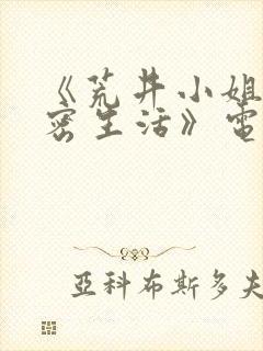 《荒井小姐的秘密生活》电影封面