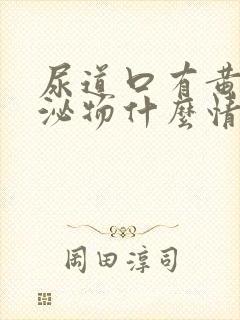 尿道口有黄色分泌物什么情况封面