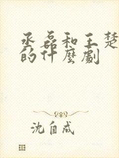 丞磊和王楚然演的什么剧