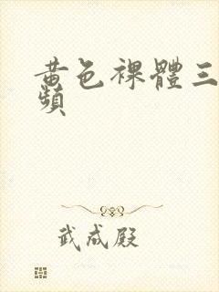 黄色裸体三级视频