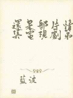 还是那片情24集电视剧第2集