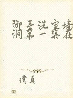 御手洗家墙壁破洞第一集在线看封面