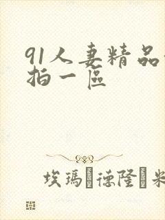 91人妻精品偷拍一区