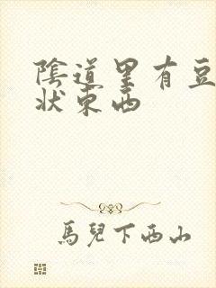 阴道里有豆腐渣状东西封面