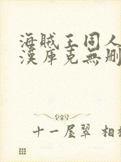 海贼王同人漫画汉库克无删减