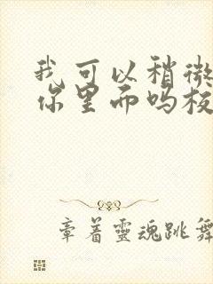 我可以稍微放进你里面吗校园版封面