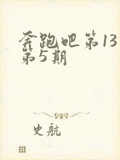 奔跑吧第13季第5期