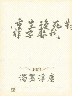 ,重生后死对头非要娶我