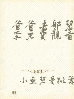 爸爸去哪儿第四季免费观看完整版