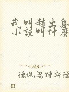 我叫赵出息原著小说叫什么