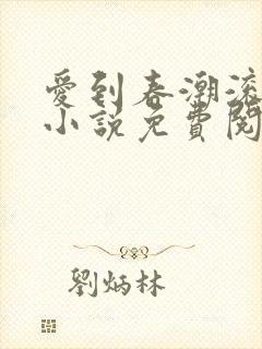 爱到春潮滚滚来小说免费阅读