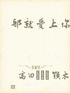 那就爱上你动画