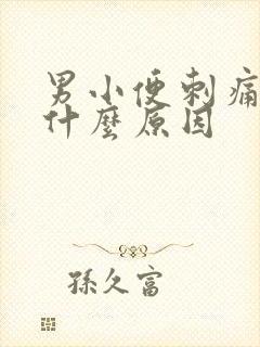 男小便刺痛带血什么原因