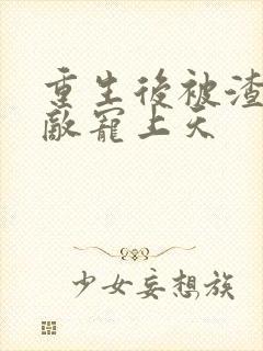 重生后被渣男死敌宠上天