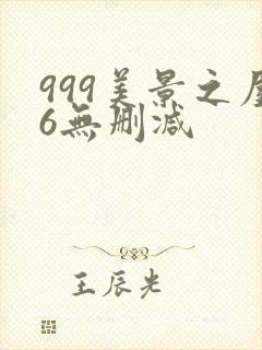 999美景之屋6无删减封面