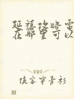 延禧攻略电视剧在哪里可以看封面