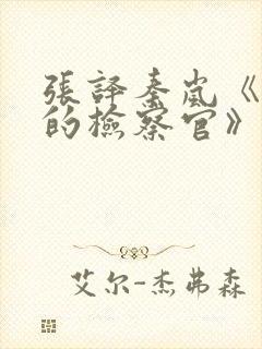 张译秦岚《九部的检察官》免费观看