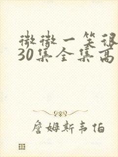 微微一笑很倾城30集全集高清