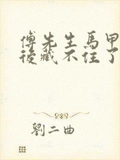 傅先生马甲闪婚后藏不住了封面