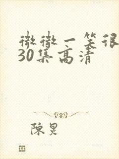 微微一笑很倾城30集高清