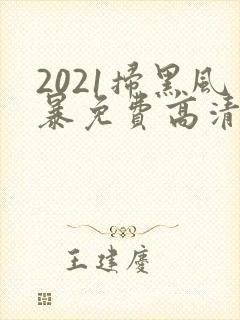 2021扫黑风暴免费高清在线观看封面