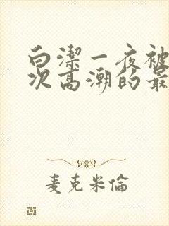 白洁一夜被爽7次高潮的最新章节封面