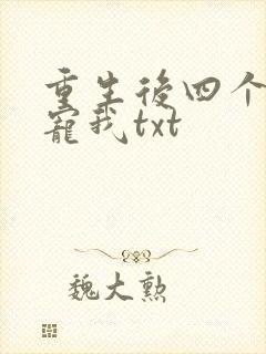 重生后四个哥团宠我txt