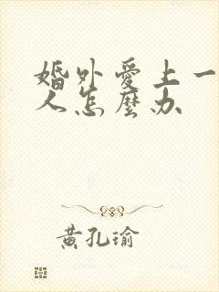 婚外爱上一个男人怎么办封面