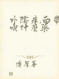 外阴痒,白带多吃什么药