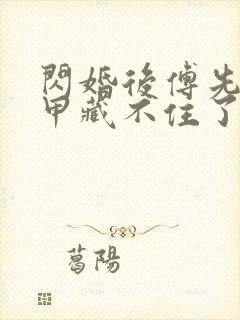 闪婚后傅先生马甲藏不住了短剧免费观看