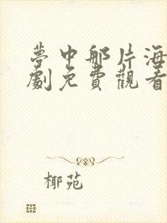 梦中那片海电视剧免费观看全集高清