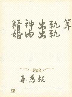 精神出轨算不算婚内出轨