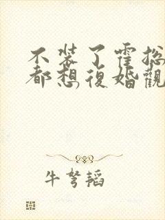 不装了霍总每天都想复婚观看封面